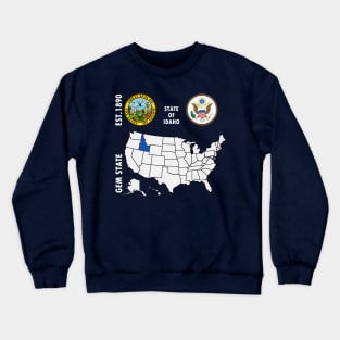 State of Idaho Crewneck Sweatshirt